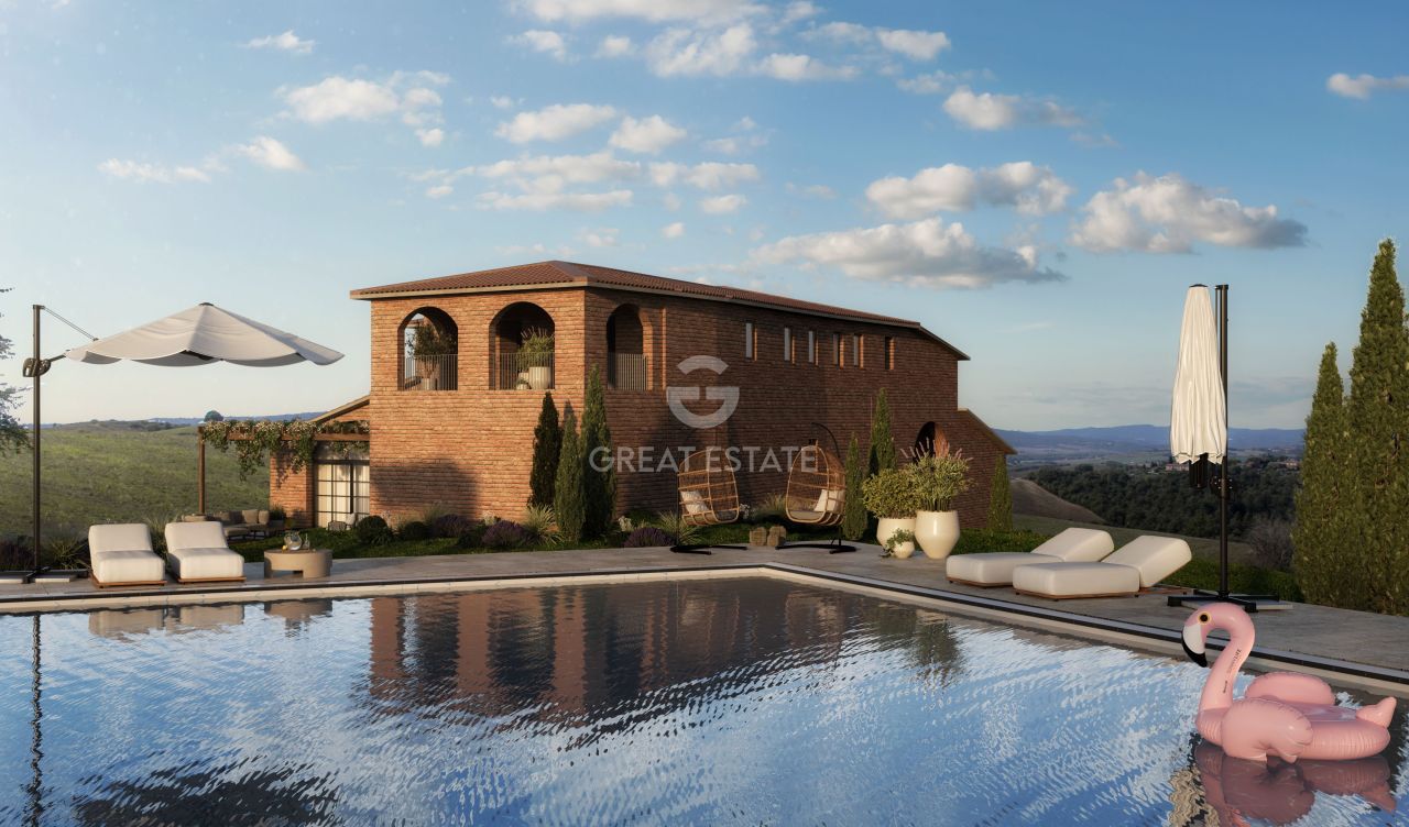 Дом Monteroni d'Arbia, Италия, 1 000 м² - фото 1