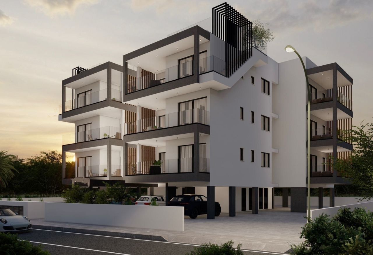 Апартаменты в Като-Полемидии, Кипр, 80 м² - фото 16