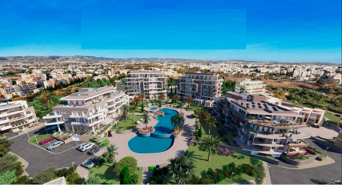 Апартаменты в Хлораке, Кипр, 91 м² - фото 4