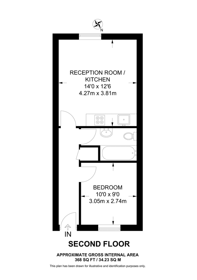 Квартира в Лондоне, Великобритания, 34 м² - фото 8