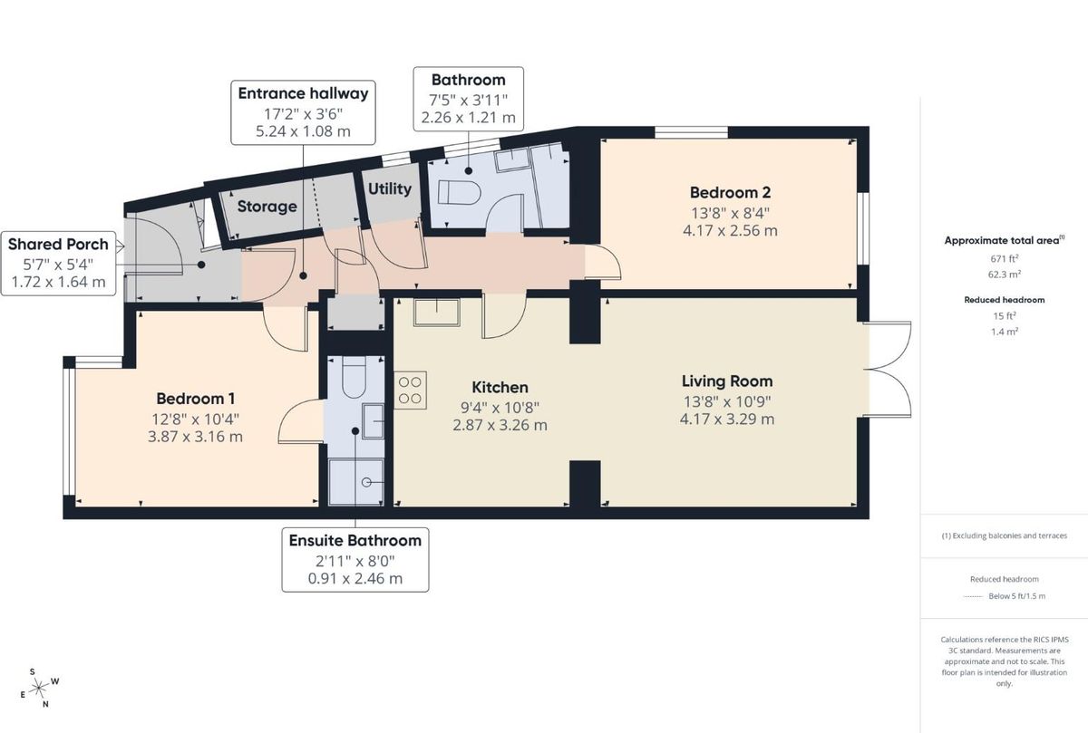 Квартира в Лондоне, Великобритания, 62 м² - фото 8