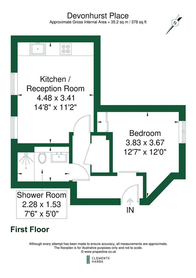 Квартира в Лондоне, Великобритания, 35 м² - фото 9