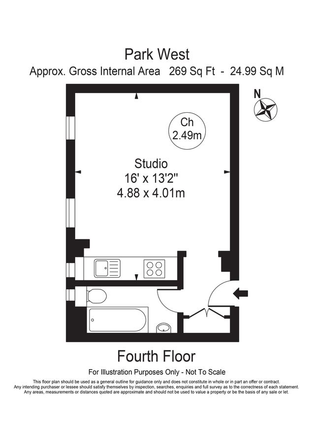 Квартира в Лондоне, Великобритания, 25 м² - фото 9
