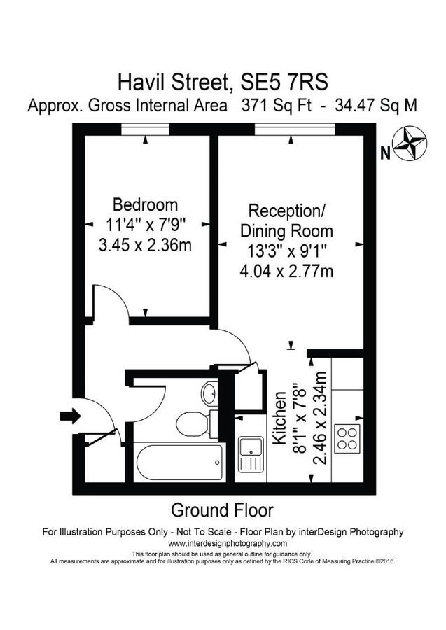 Квартира в Лондоне, Великобритания, 35 м² - фото 10