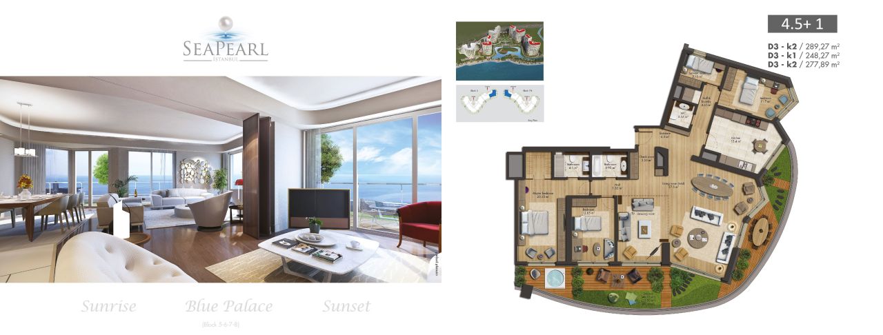 Апартаменты в Стамбуле, Турция, 88 м² - фото 10