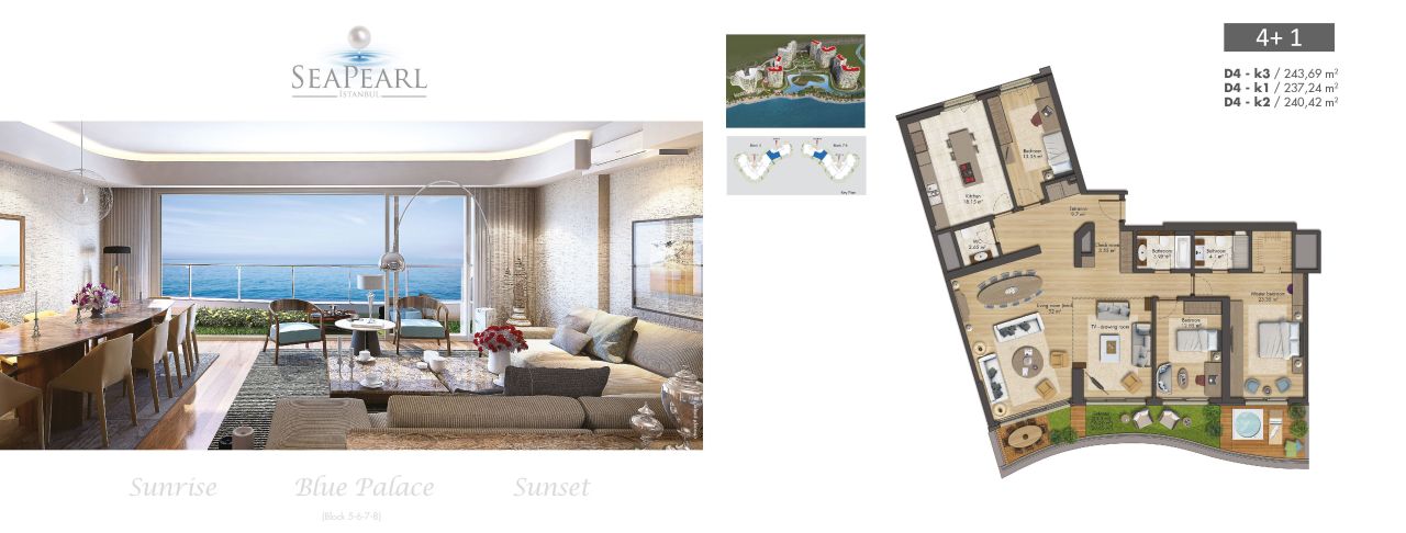 Апартаменты в Стамбуле, Турция, 88 м² - фото 11