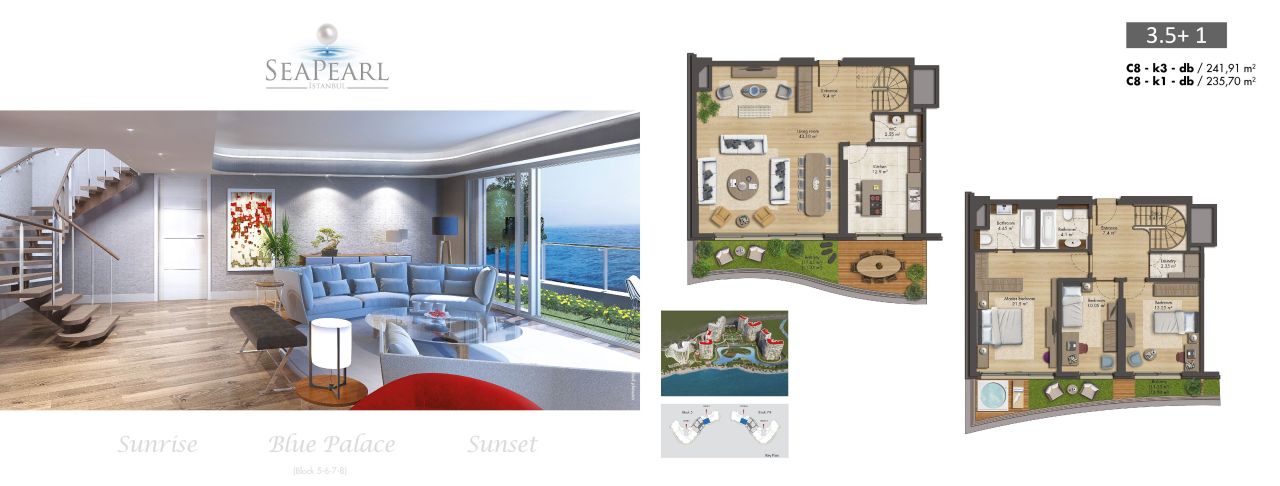 Апартаменты в Стамбуле, Турция, 88 м² - фото 13