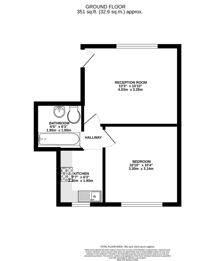 Квартира в Лондоне, Великобритания, 33 м² - фото 12