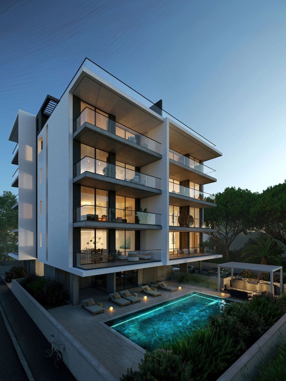 Апартаменты Potamos Germasogeias, Кипр, 95 м² - фото 15