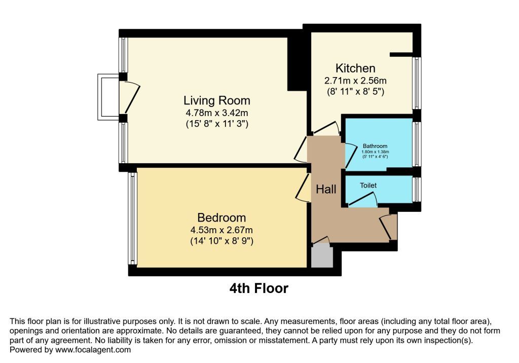 Квартира в Лондоне, Великобритания, 42 м² - фото 14