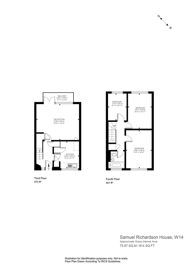 Квартира в Лондоне, Великобритания, 76 м² - фото 16