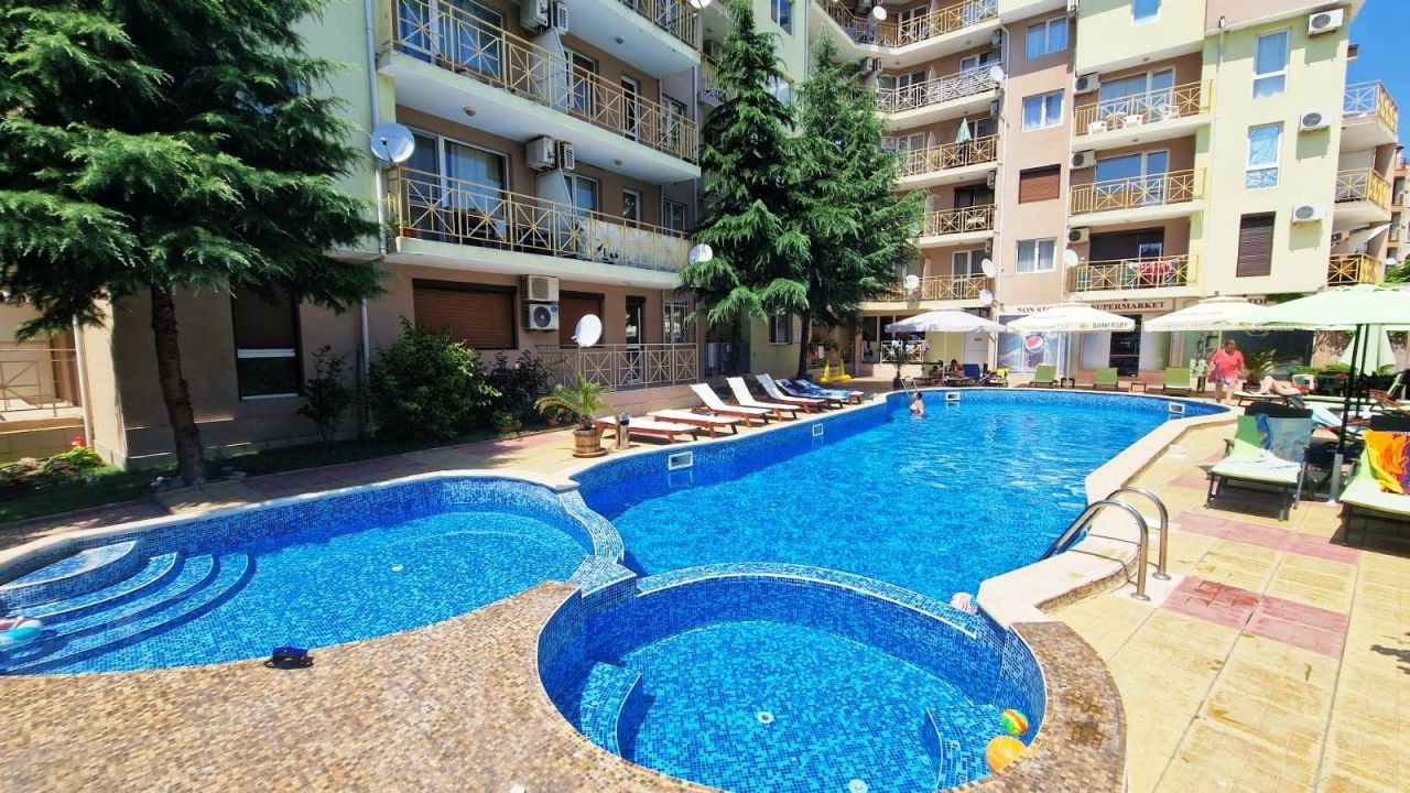 Квартира на Солнечном берегу, Болгария, 60 м² - фото 17