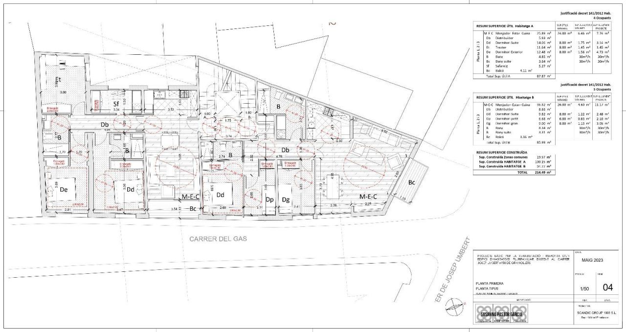Доходный дом в Барселоне, Испания, 1.06 м² - фото 7