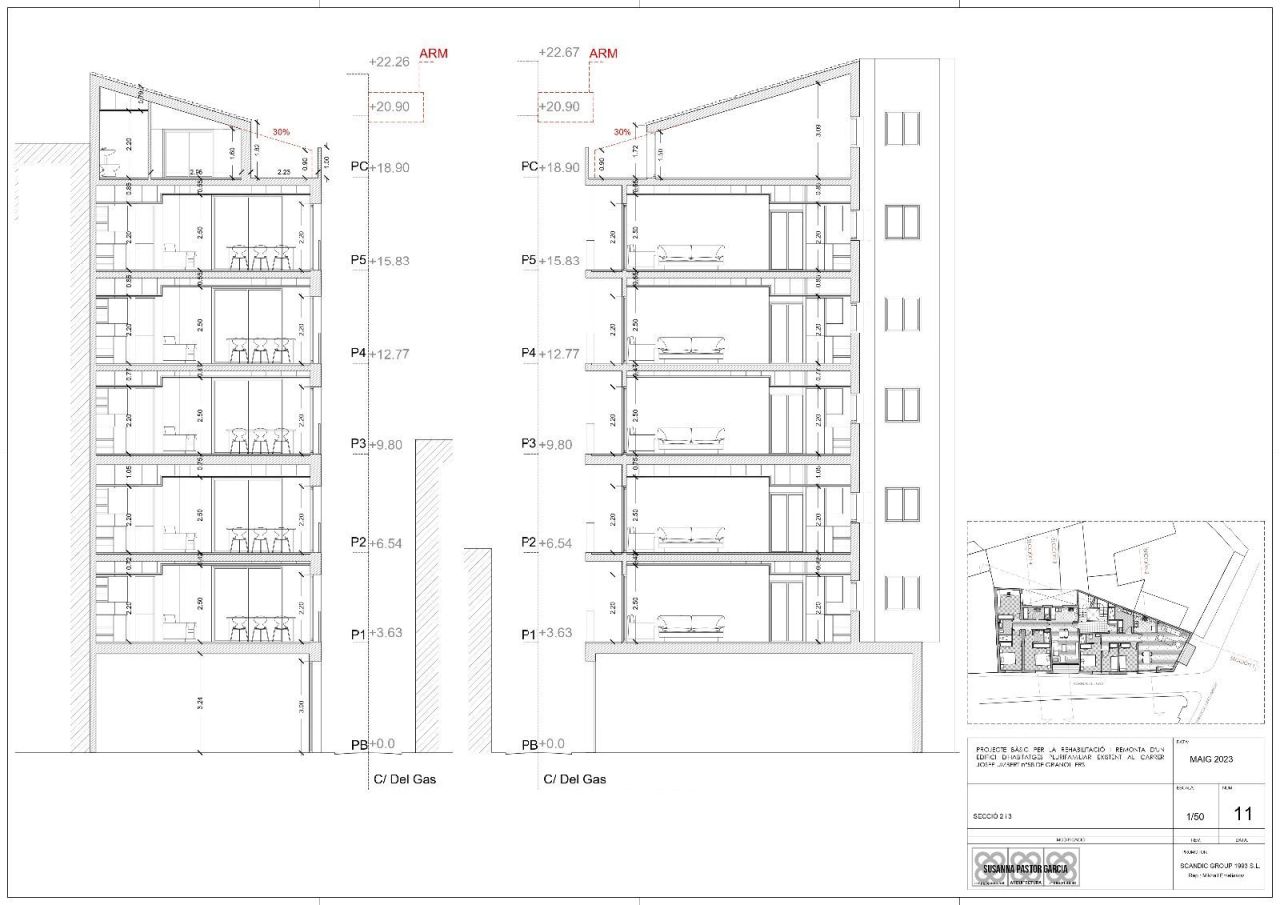 Доходный дом в Барселоне, Испания, 1.06 м² - фото 13
