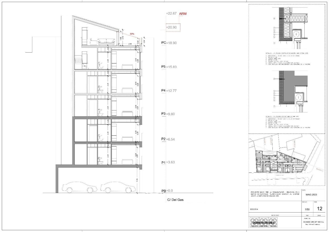 Доходный дом в Барселоне, Испания, 1.06 м² - фото 14