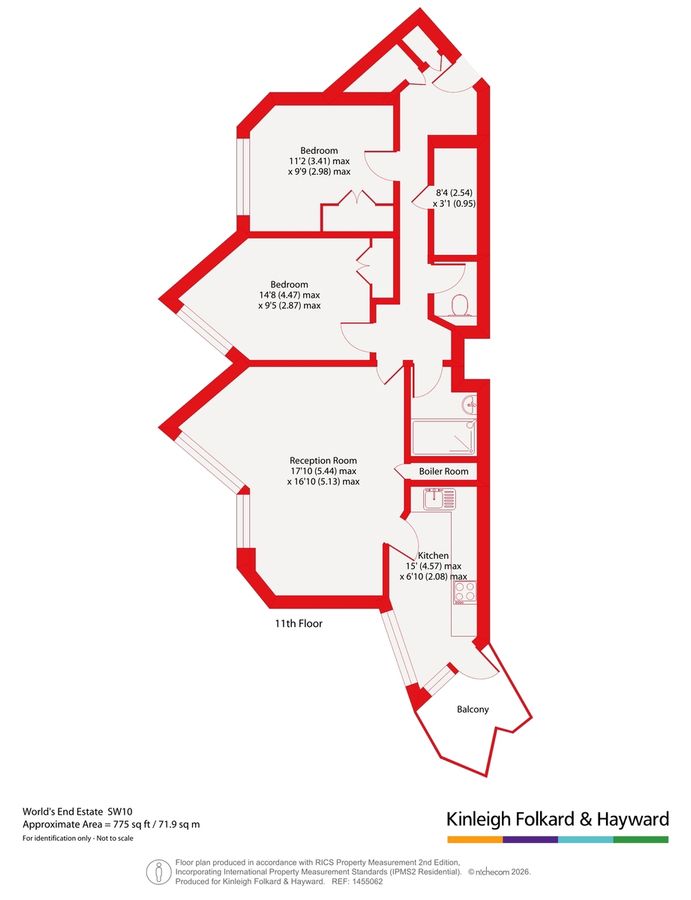 Квартира в Лондоне, Великобритания, 72 м² - фото 17