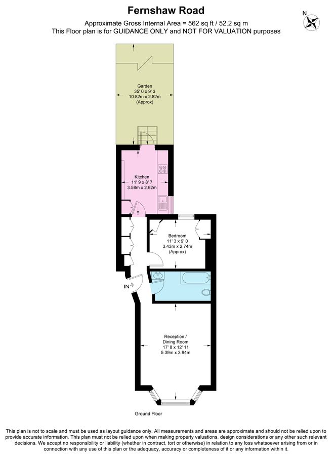 Квартира в Лондоне, Великобритания, 52 м² - фото 17