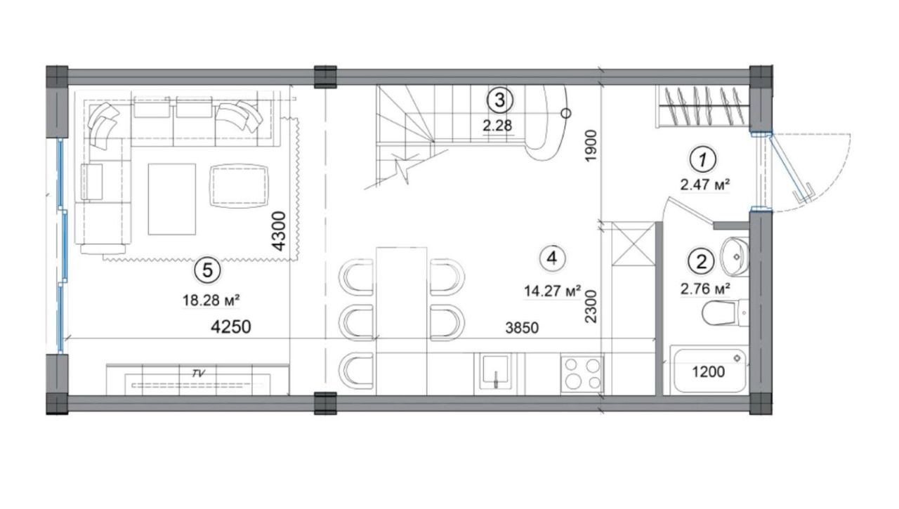 Квартира в Чангу, Индонезия, 127 м² - фото 2
