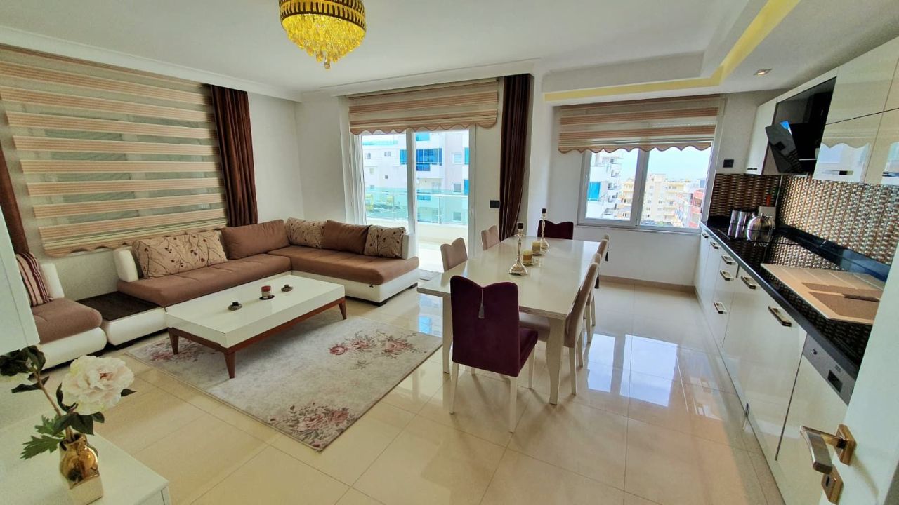 Апартаменты в Алании, Турция, 110 м² - фото 1