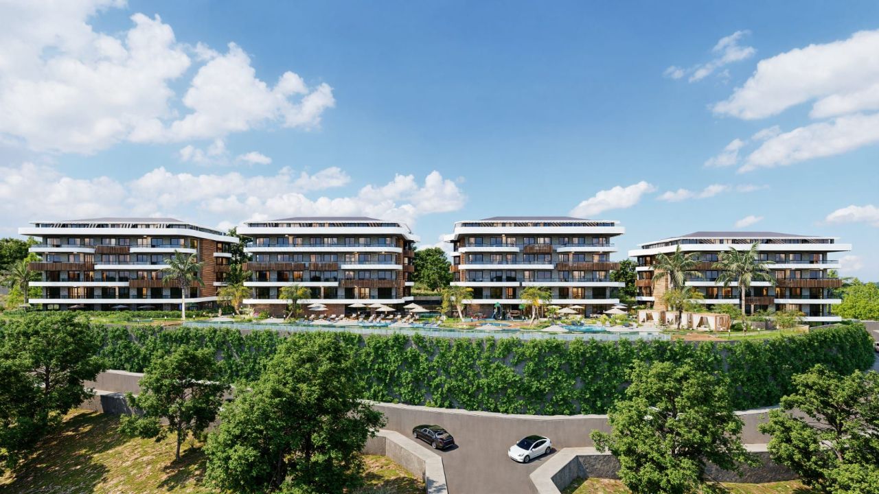 Апартаменты в Алании, Турция, 55 м² - фото 1