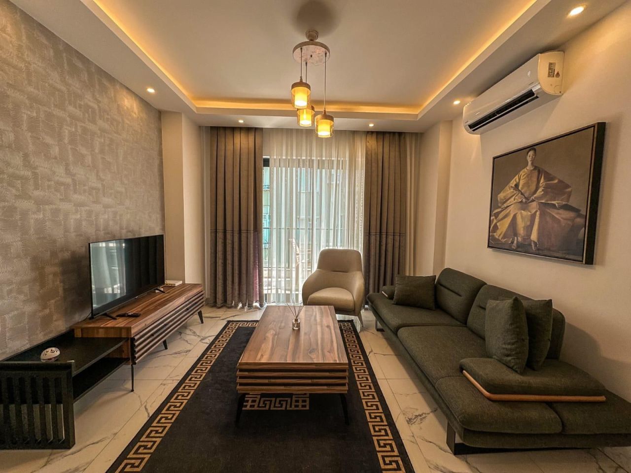 Апартаменты в Алании, Турция, 55 м² - фото 1