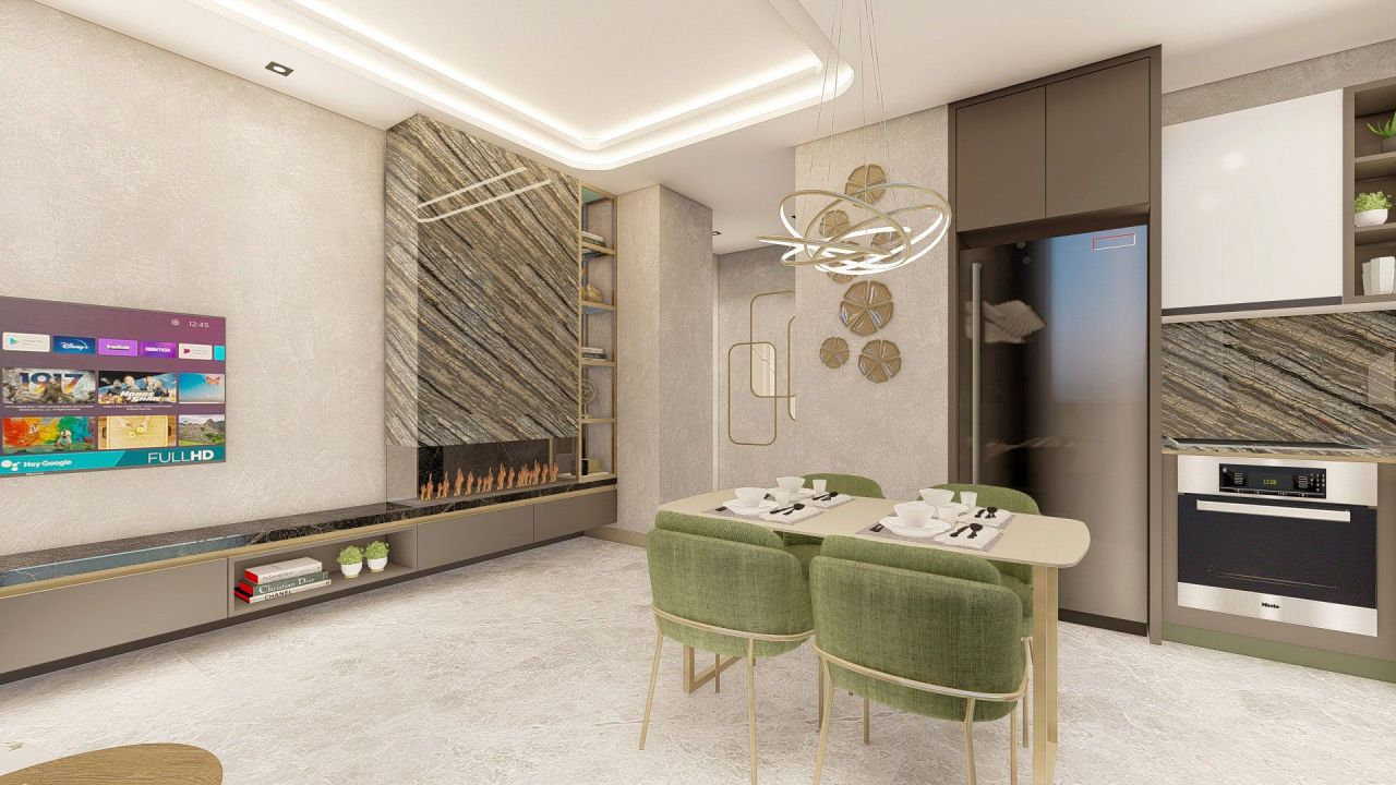 Апартаменты в Алании, Турция, 55 м² - фото 5