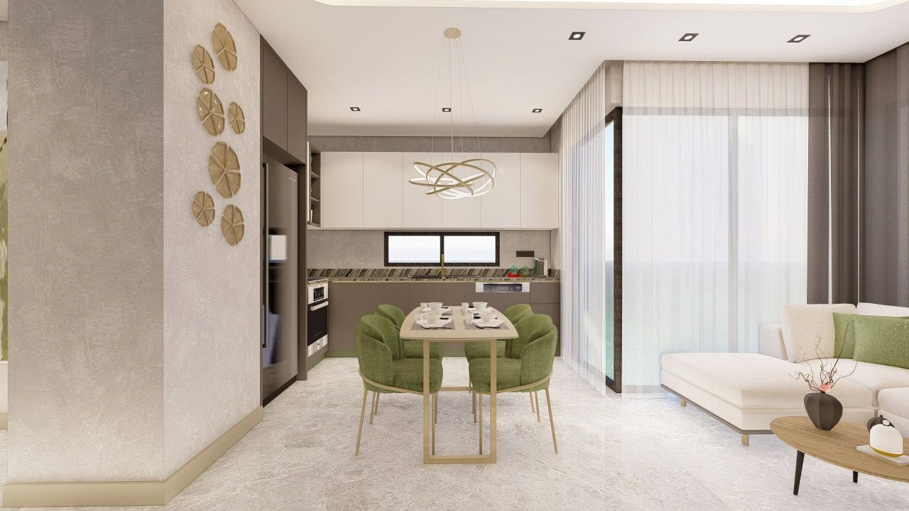 Апартаменты в Алании, Турция, 55 м² - фото 6