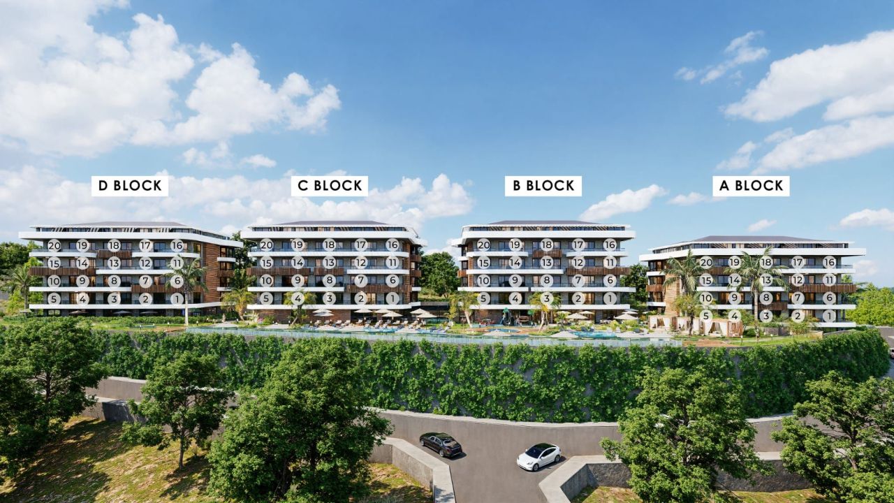 Апартаменты в Алании, Турция, 55 м² - фото 7