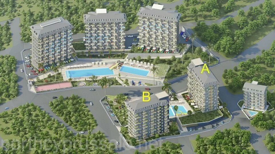 Апартаменты в Авсалларе, Турция, 50 м² - фото 10