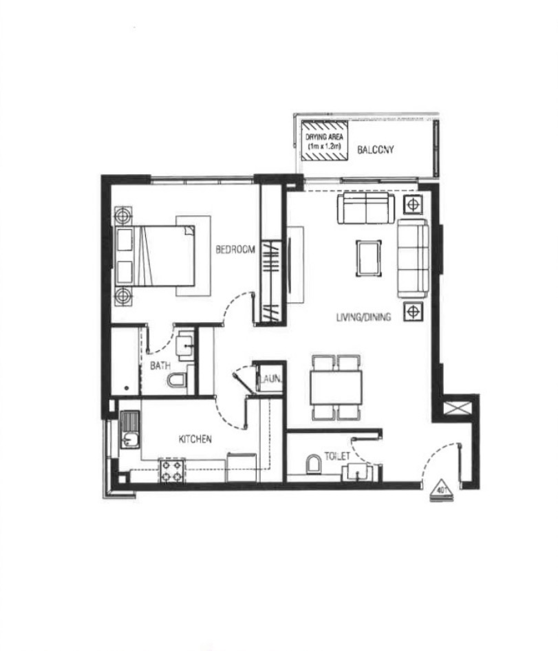 Квартира в Маскате, Оман, 79.31 м² - фото 4