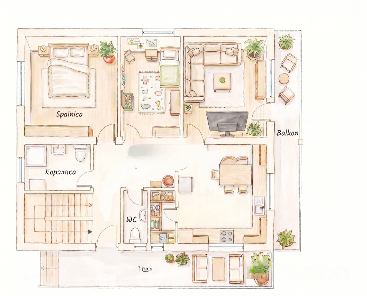 Квартира в Любляне, Словения, 129 м² - фото 2