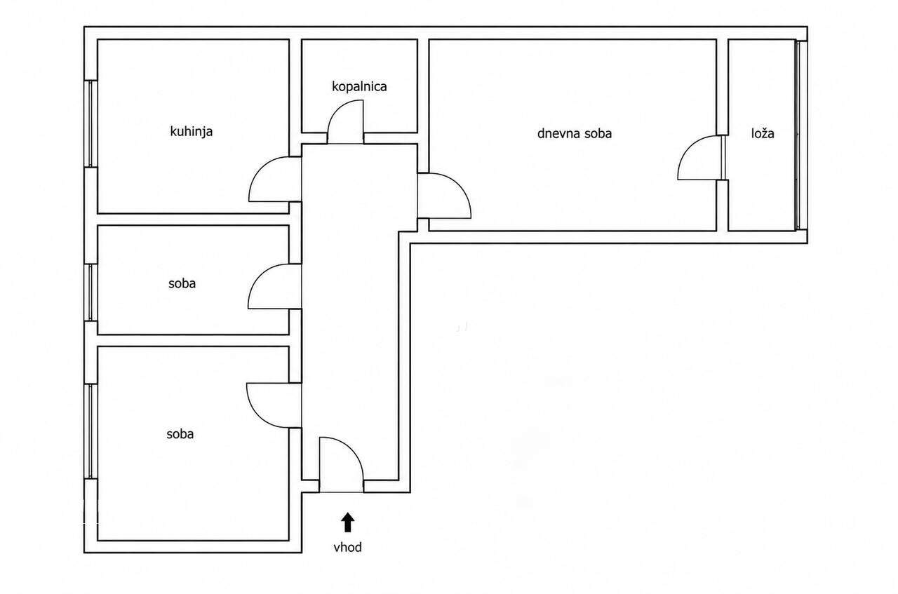 Квартира в Любляне, Словения, 69 м² - фото 3