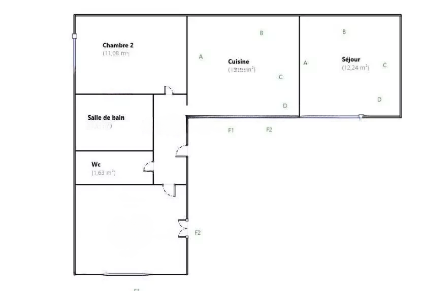 Квартира в Каннах, Франция, 62 м² - фото 10