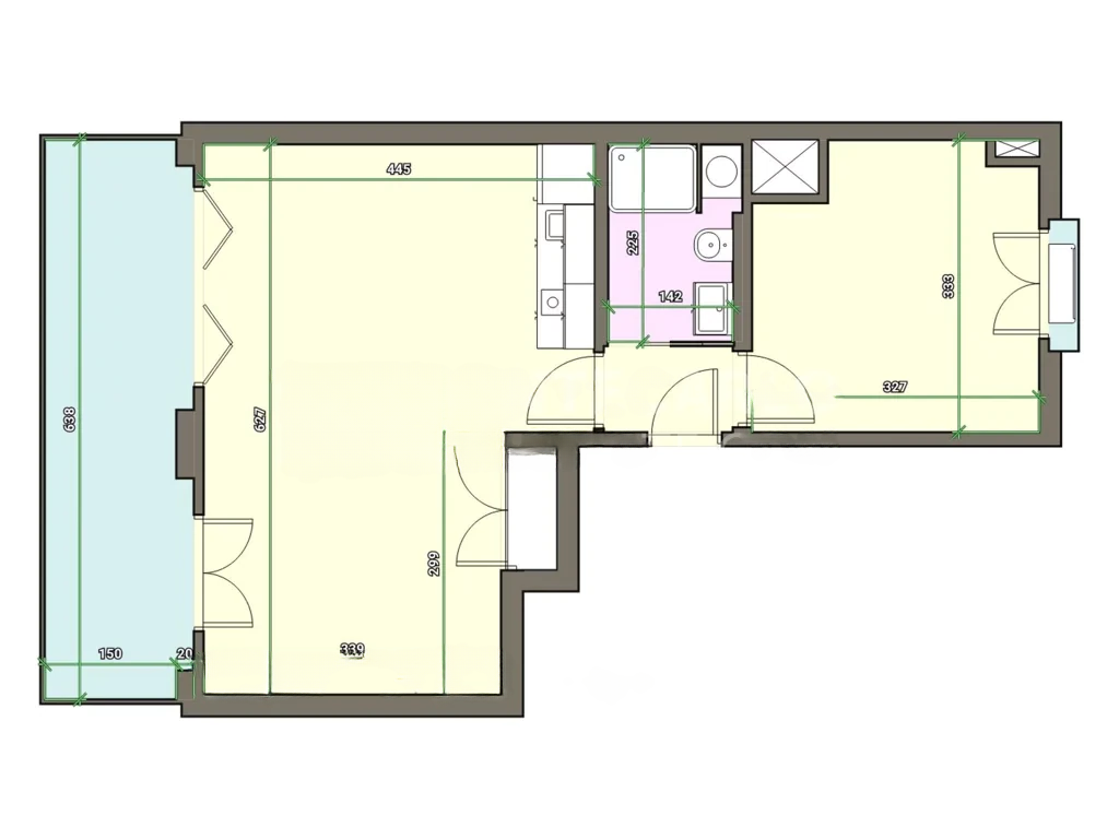 Квартира в Монако, Монако, 70 м² - фото 11