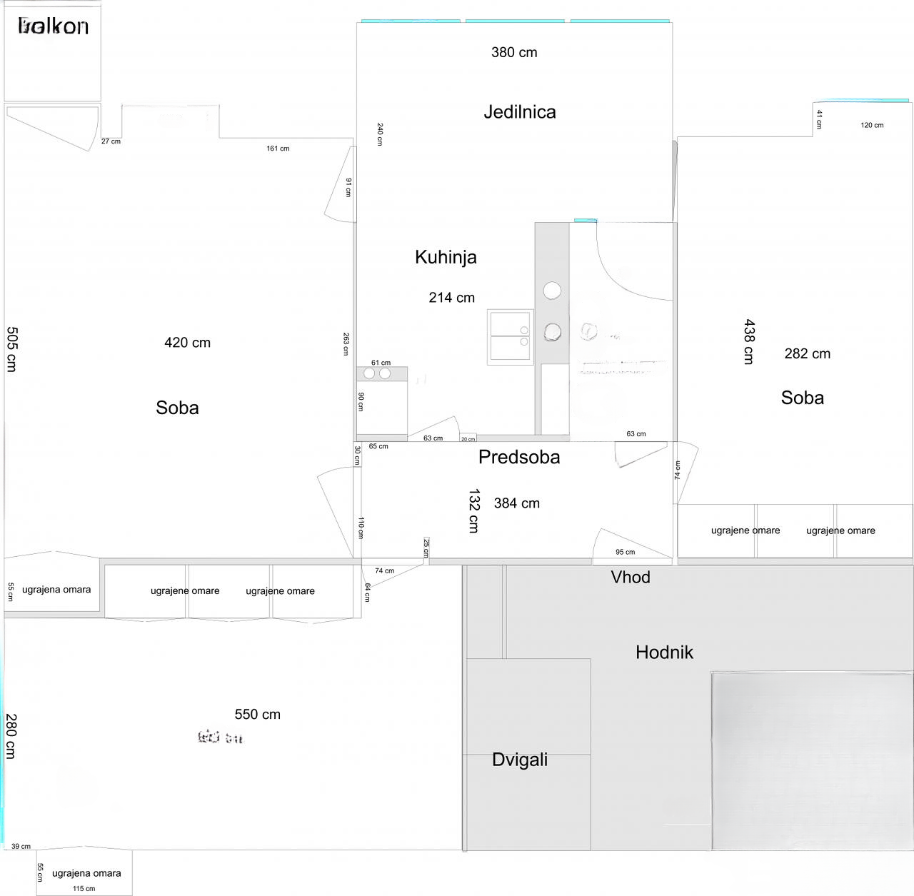 Квартира в Любляне, Словения, 81 м² - фото 16