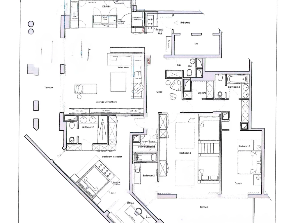 Квартира в Фонвьее, Монако, 280 м² - фото 17