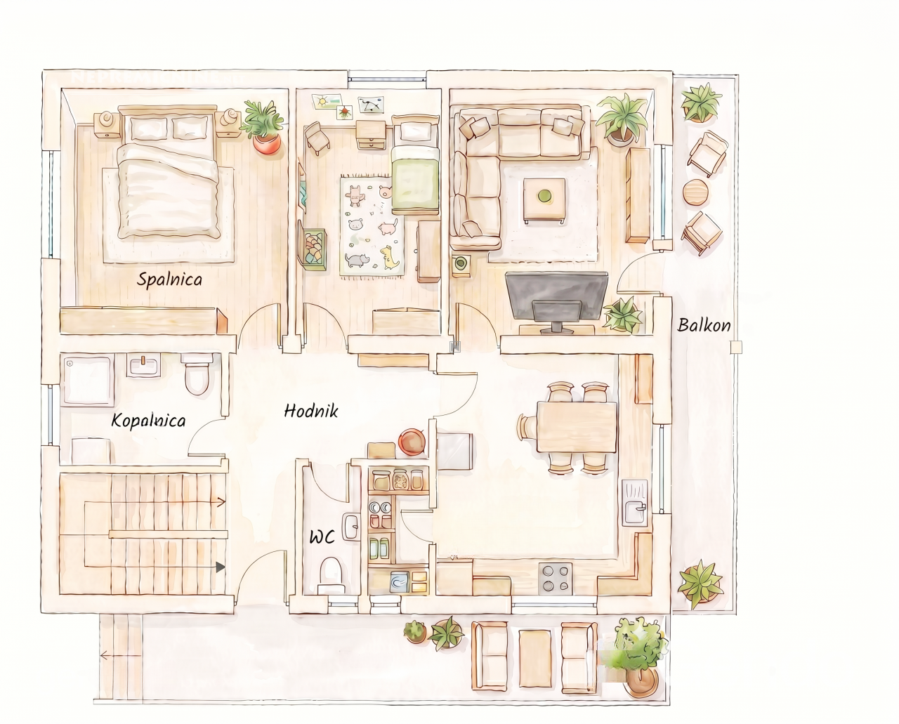 Квартира в Любляне, Словения, 129 м² - фото 18