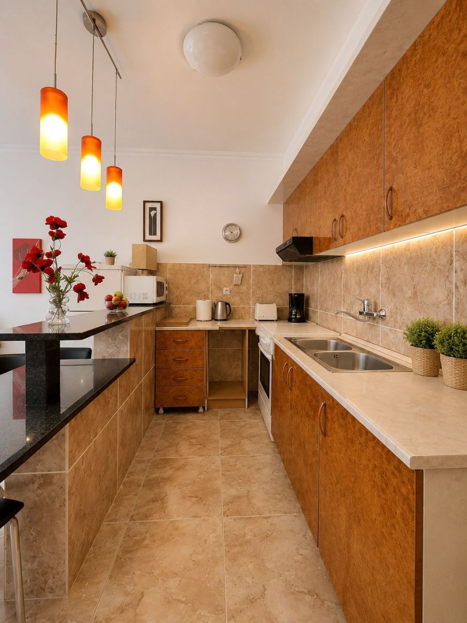 Квартира в Святом Стефане, Черногория, 50 м² - фото 11
