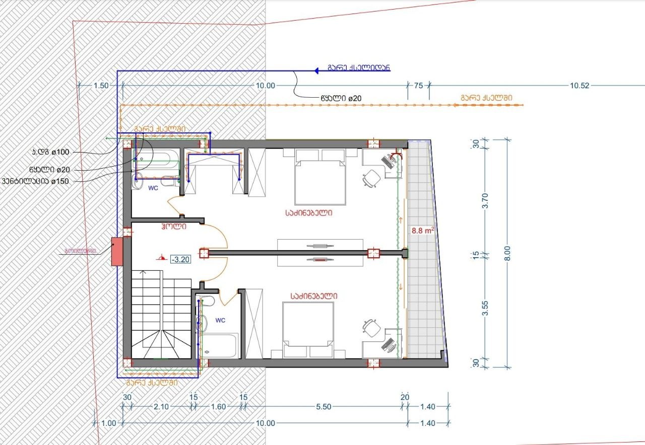 Земля в Батуми, Грузия, 1 288 м² - фото 3
