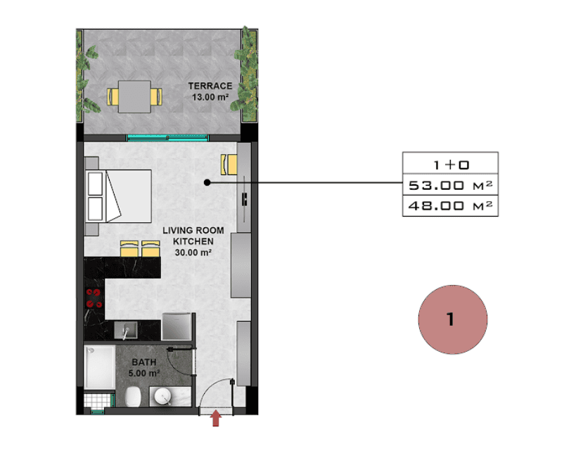 Квартира в Занзибаре, Танзания, 53 м² - фото 17