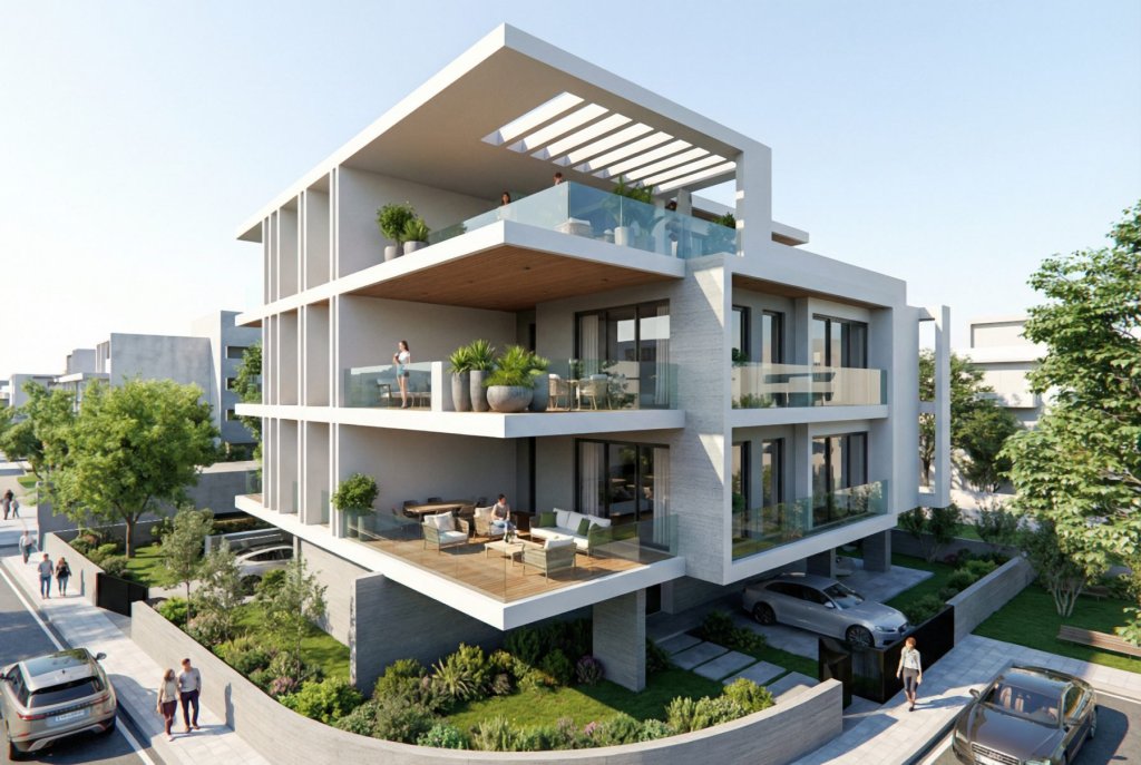 Апартаменты в Пафосе, Кипр, 98 м² - фото 8