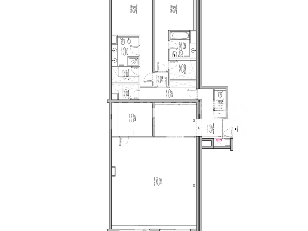 Квартира в Фонвьее, Монако, 275 м² - фото 17
