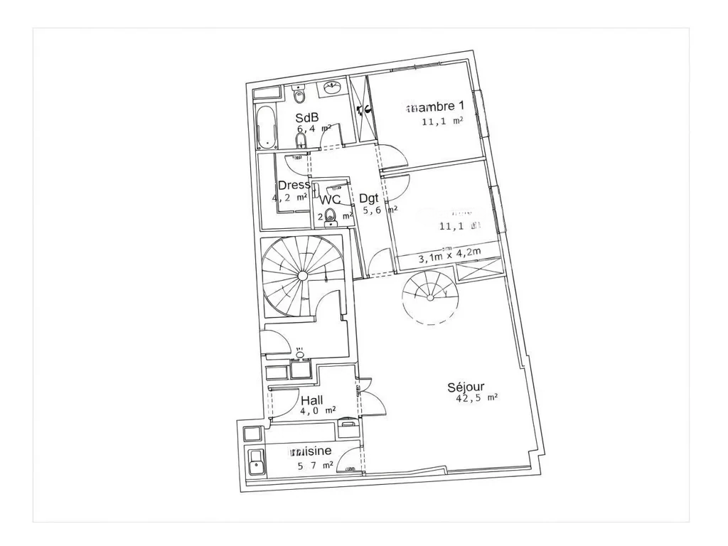 Квартира в Монегетти, Монако, 258 м² - фото 18