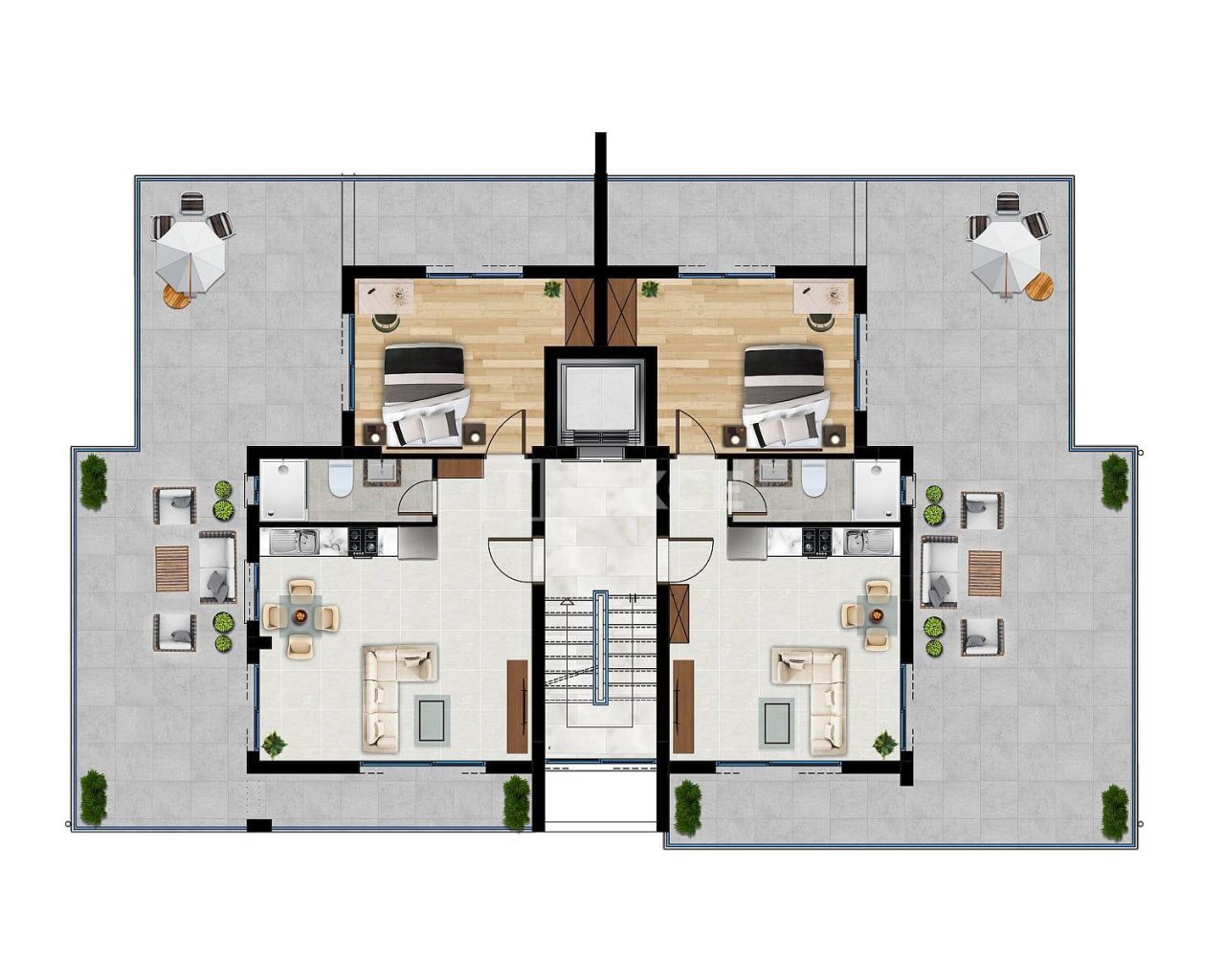 Апартаменты в Газимагусе, Кипр, 85 м² - фото 15