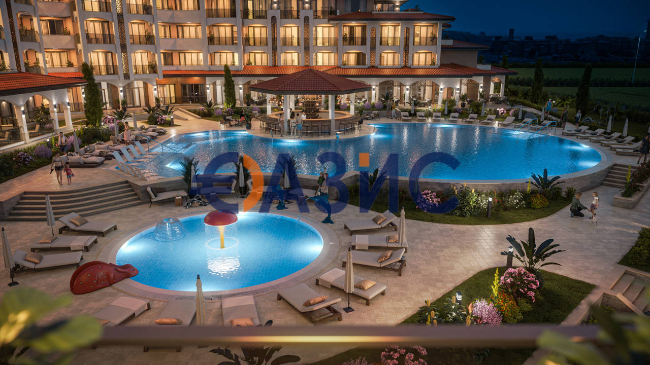 Апартаменты в Ахелое, Болгария, 38.6 м² - фото 8