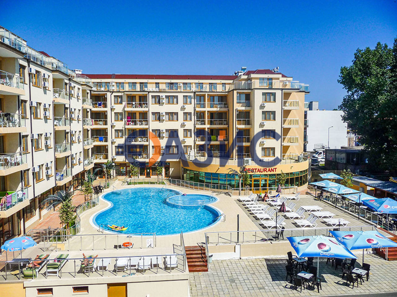 Апартаменты в Несебре, Болгария, 28 м² - фото 16