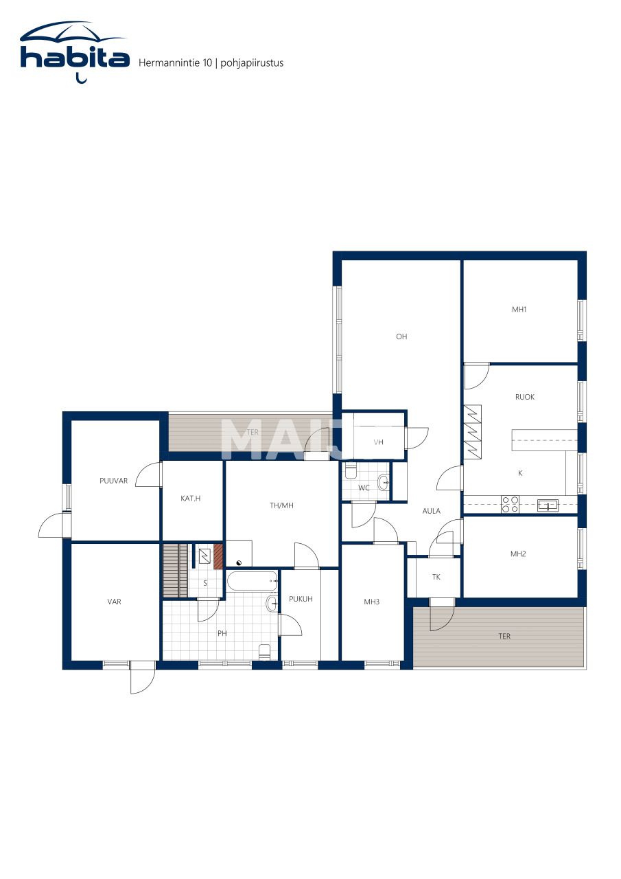 Дом Тервола, Финляндия, 120 м² - фото 2