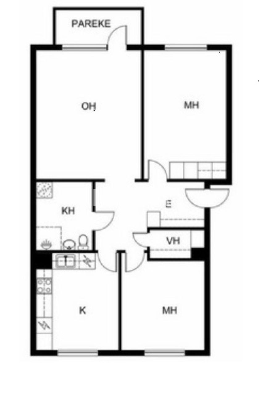 Апартаменты Хювинкяа, Финляндия, 71.5 м² - фото 2