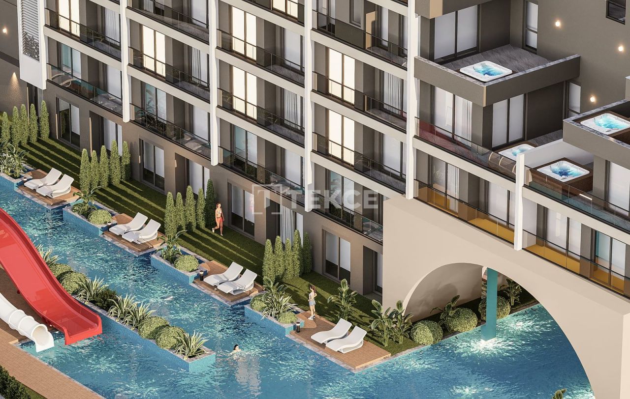 Апартаменты в Анталии, Турция, 58 м² - фото 8
