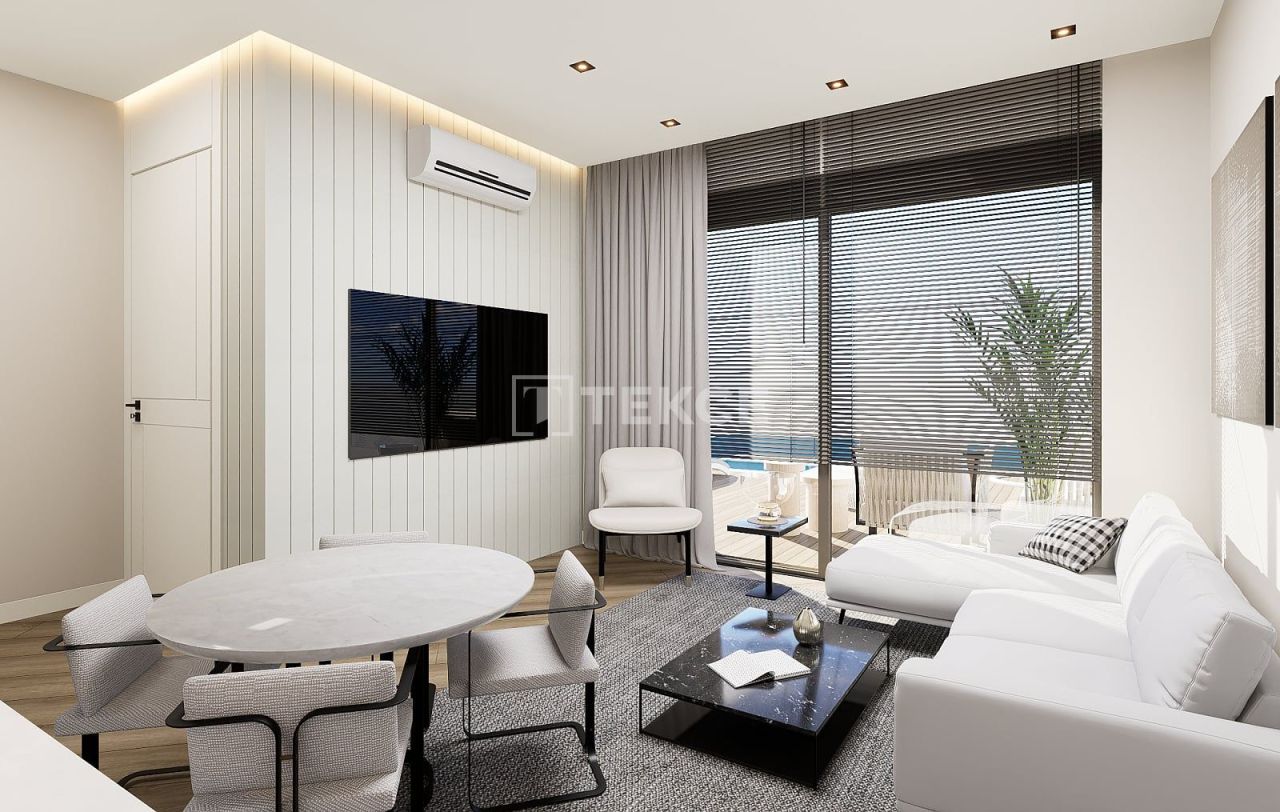 Апартаменты в Анталии, Турция, 58 м² - фото 19